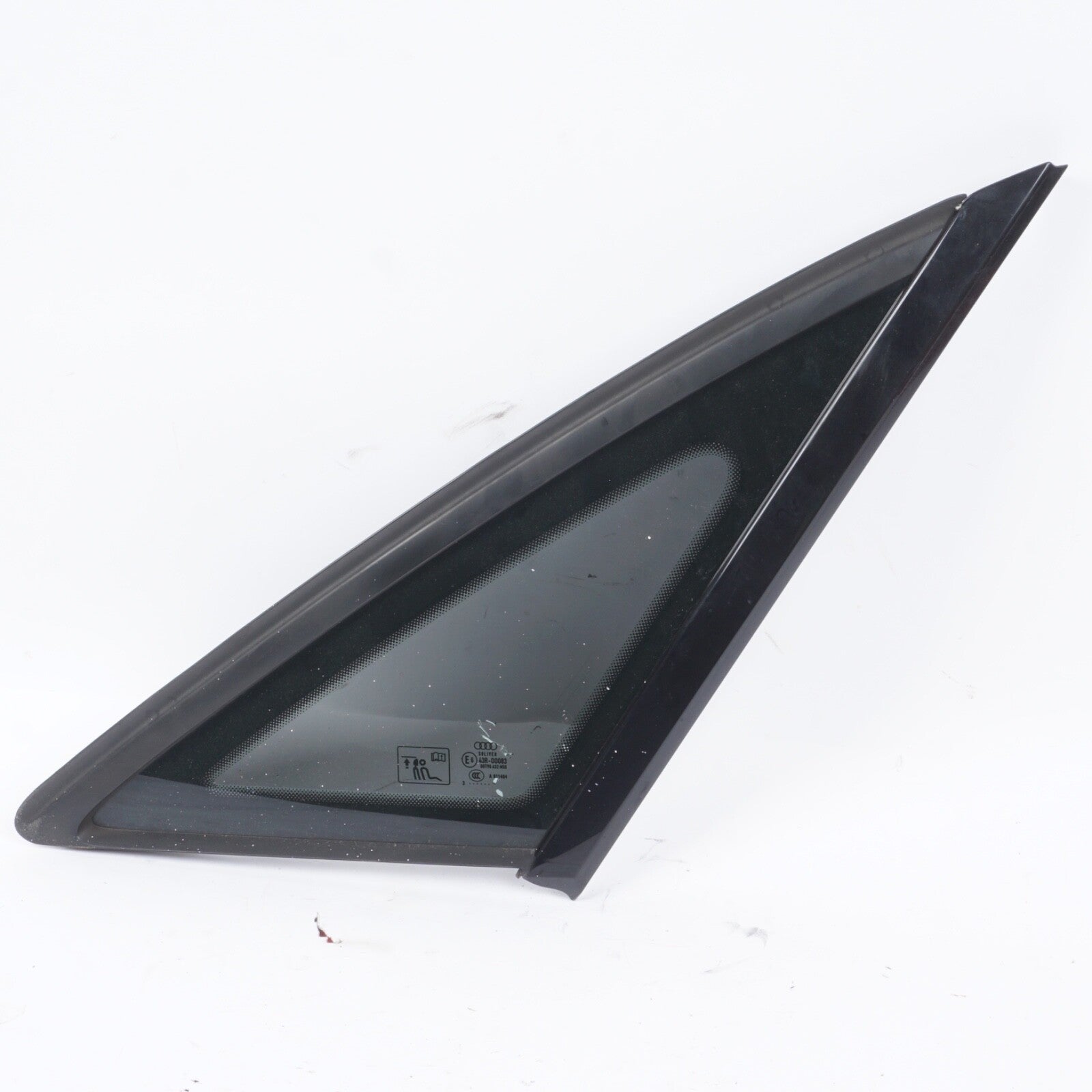2011 - 2015 AUDI A8 SEDAN REAR RIGHT PASSENGER QUARTER PANEL TINTED WINDOW GLASS