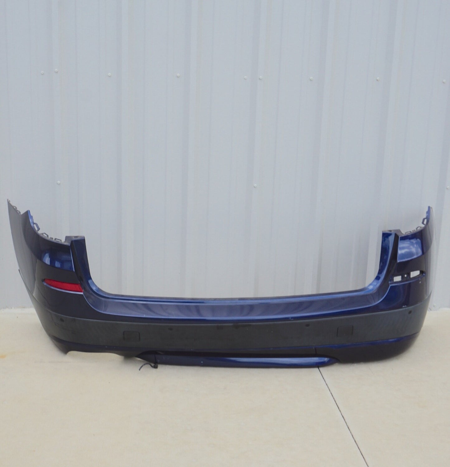 2011-2014 BMW F25 X3 Rear Bumper Cover Tim PDC Deep-Sea Blue Metallic OEM