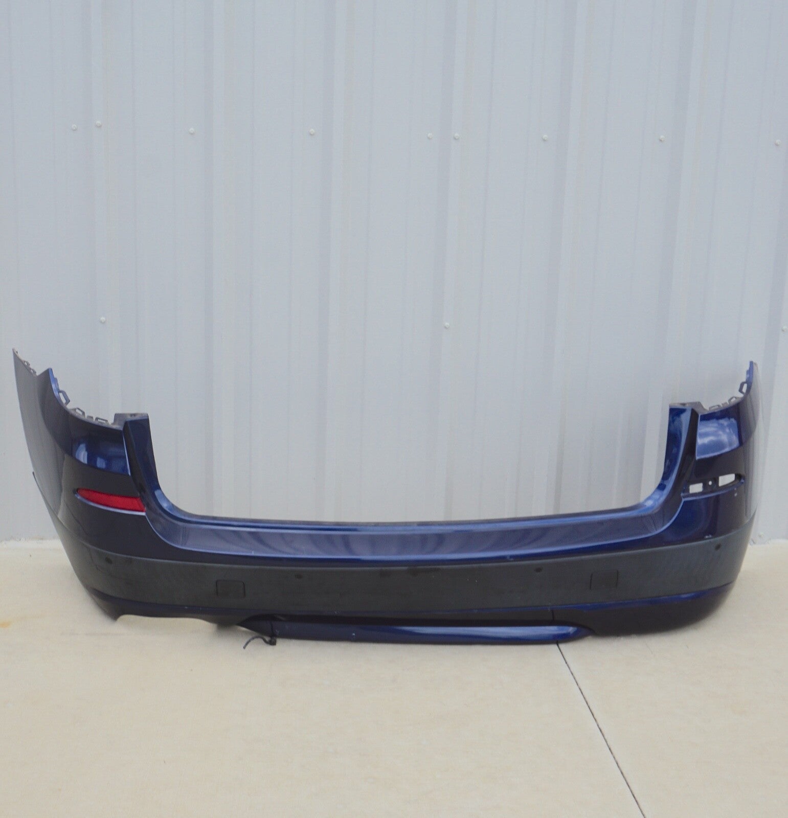 2011-2014 BMW F25 X3 Rear Bumper Cover Tim PDC Deep-Sea Blue Metallic OEM