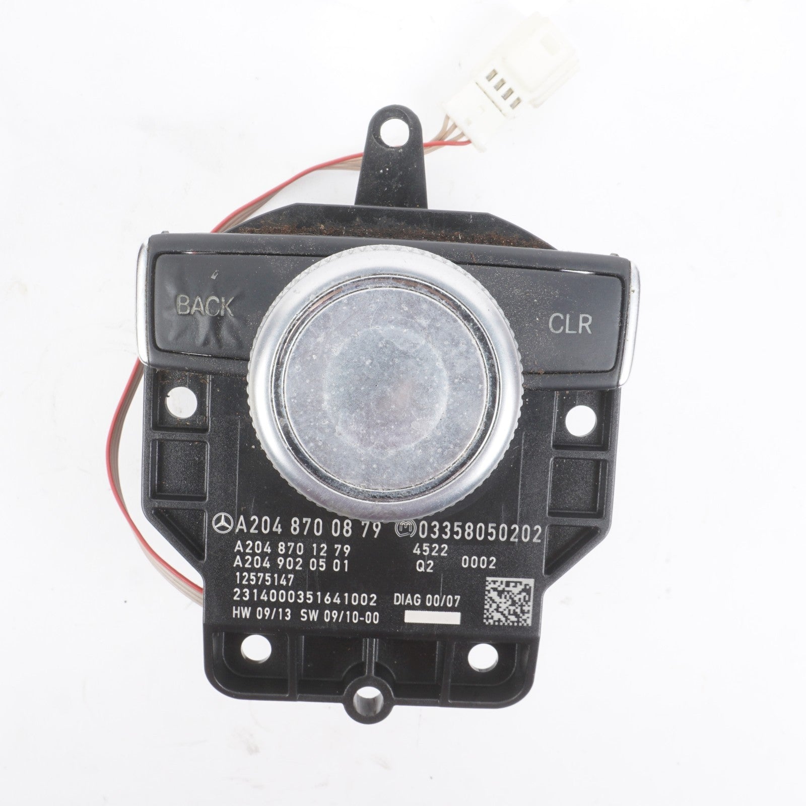 08-11 Mercedes C300 W204 Console Command Controller Knob Multi Switch Module OEM
