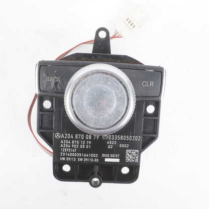 08-11 Mercedes C300 W204 Console Command Controller Knob Multi Switch Module OEM