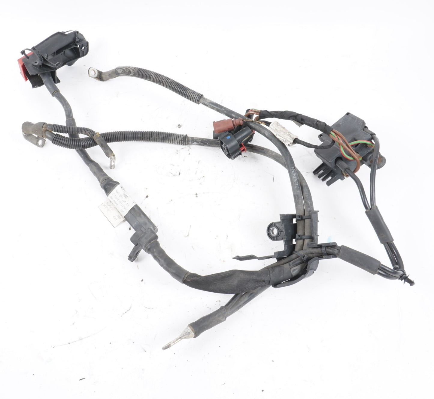 12-17 AUDI A8L A8 3.0L POSITIVE BATTERY CABLE WIRE HARNESS 4H0971224AJ OEM