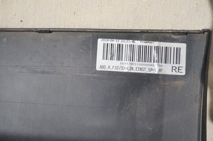 14-20 BMW 428i 430i 435i F32 F33 Right Passenger  Side Skirt Rocker Panel