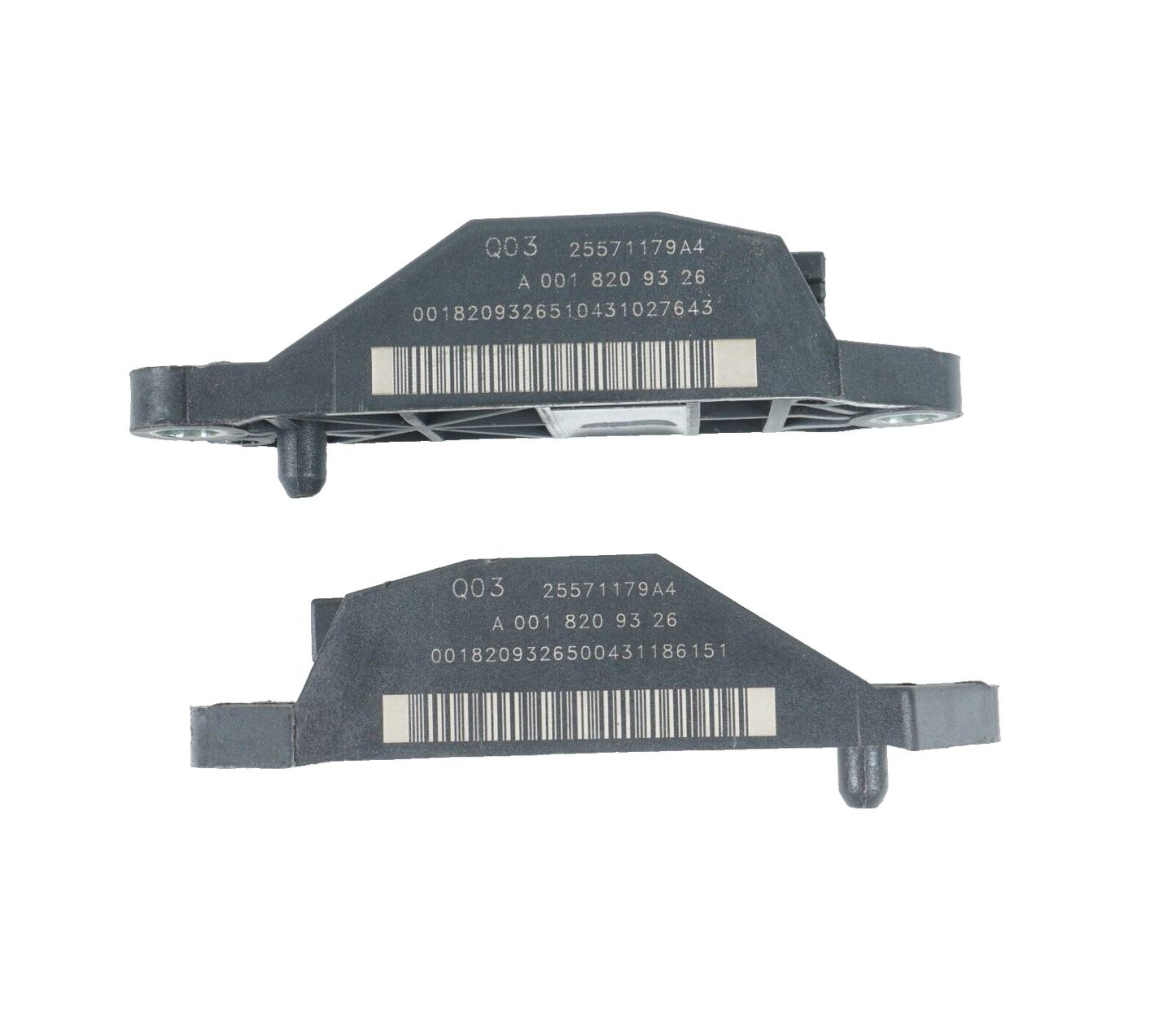 03 - 08 Mercedes R230 SL500 SL600 Sensors A0018209326 SET OF 2 OEM