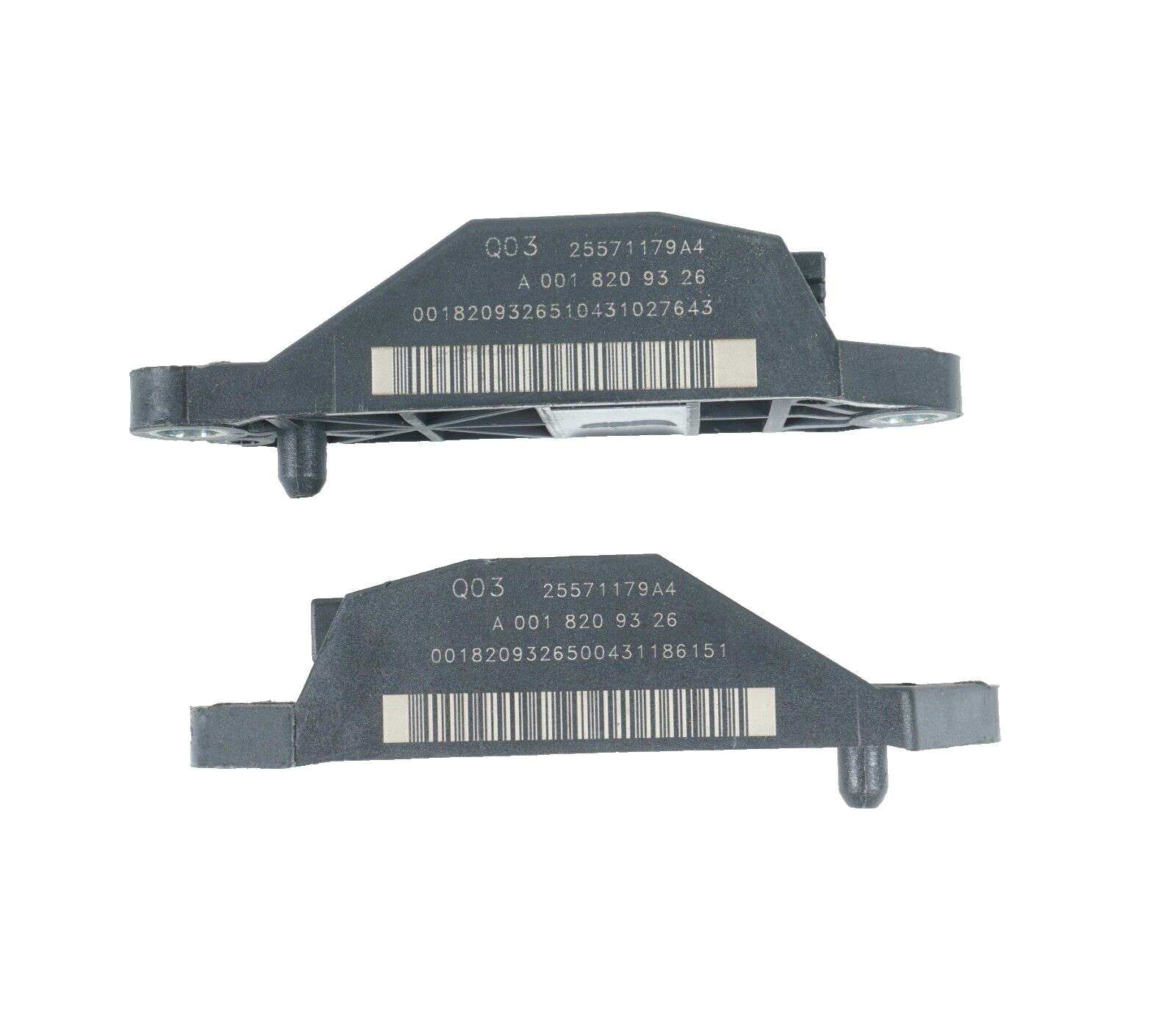 03 - 08 Mercedes R230 SL500 SL600 Sensors A0018209326 SET OF 2 OEM