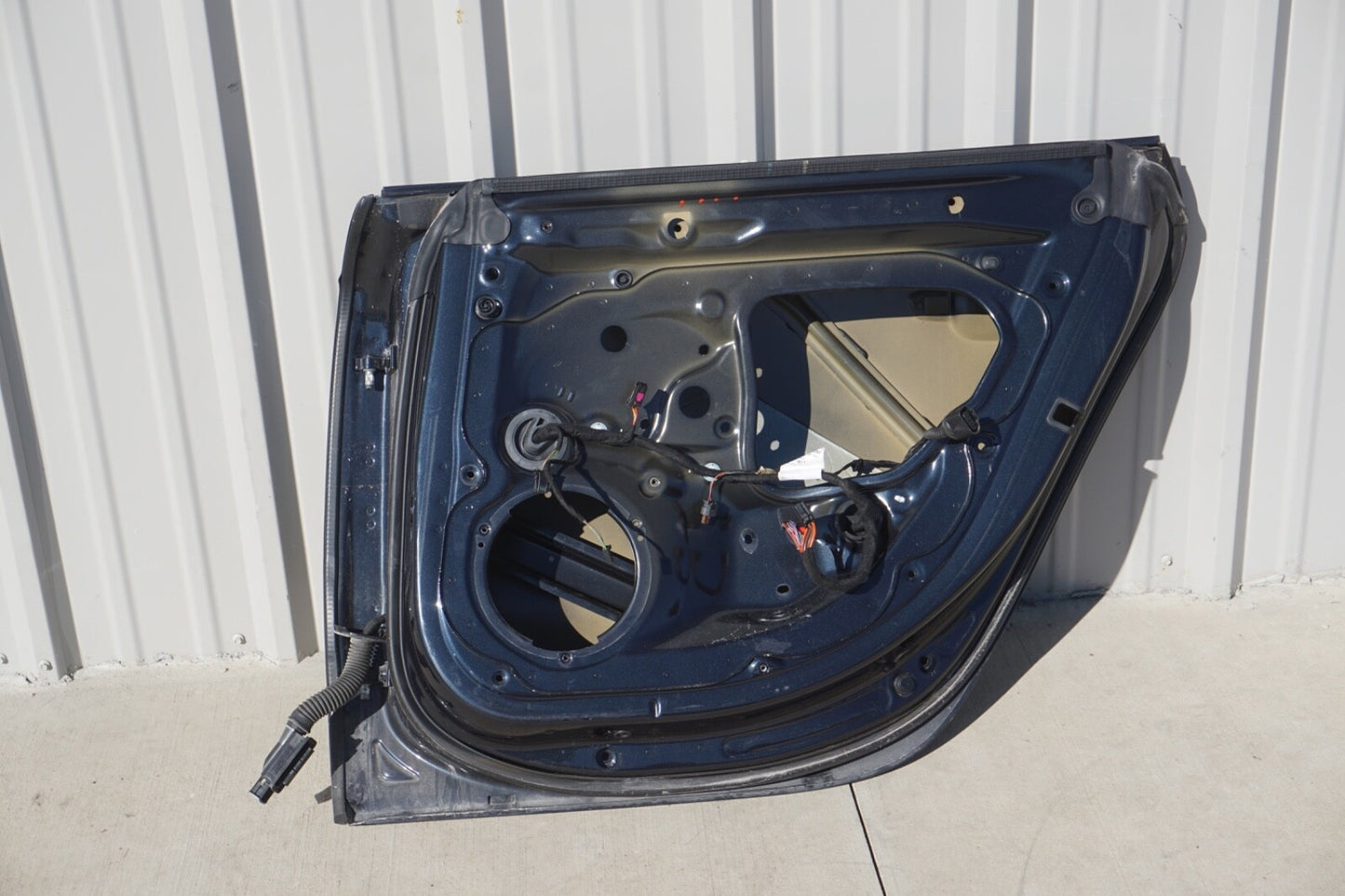 2012 - 2017 AUDI A7 REAR RIGHT PASSENGER SIDE DOOR SHELL OEM BLUE