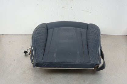 11-20 BENTLEY MULSANNE FRONT DRIVER SIDE SEAT LEATHER BUTTOM CUSHION BLUE