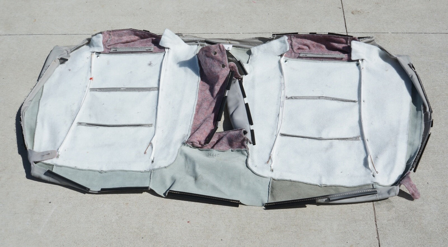 10-13 Mercedes W221 S400 S550 Seat Cushion Rear Top Upper GRAY 2219208516 OEM
