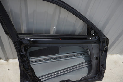 10-16 Mercedes W212 E350 E400 E550 Front Left Driver Side Door Shell Black OEM