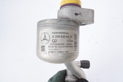 10 - 14 Mercedes W207 E350 AC Air Condenser Pressure Line Set Of 2 OEM