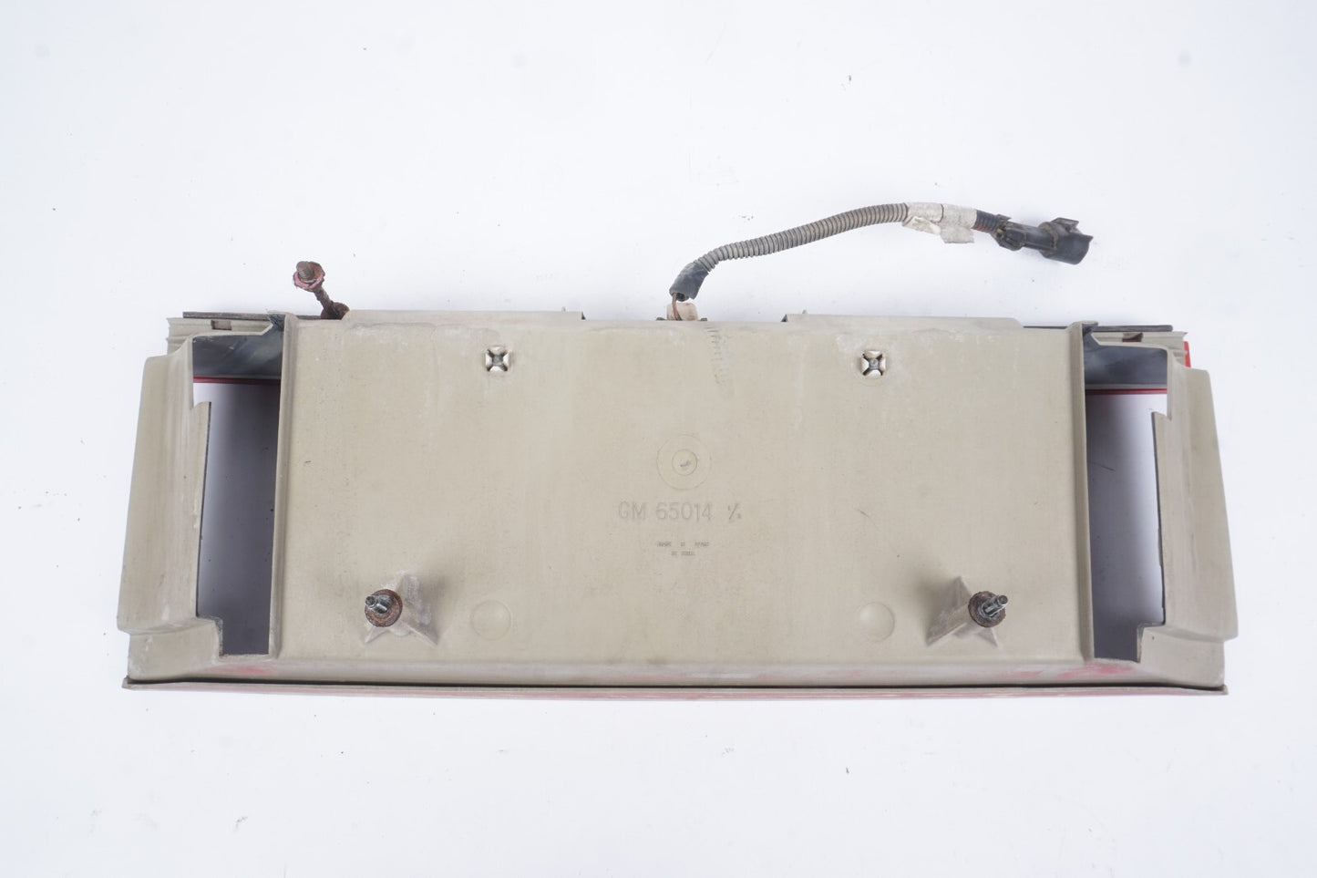 1987 - 1993 Cadillac Allante Rear Center License Plate Holder Panel  OEM