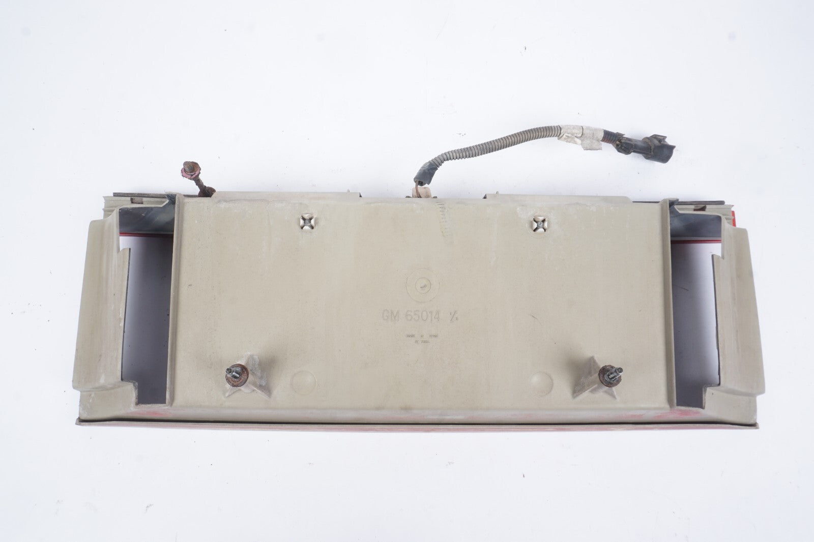 1987 - 1993 Cadillac Allante Rear Center License Plate Holder Panel  OEM