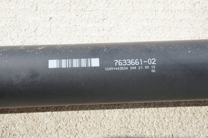 2014 - 2016 BMW 428i F32 REAR DRIVESHAFT PROPELLER 7633661-02 OEM