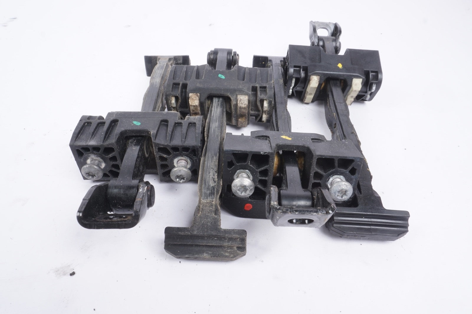 12-18 BMW 650i 640i LEFT RIGHT FRONT REAR SIDE DOOR HINGE CHECK STRAP STOPPER