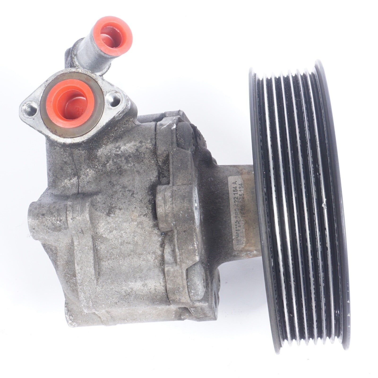 11-16 Porsche Cayenne 958 Power Steering Pump With Pulley 7P0422154 Oem