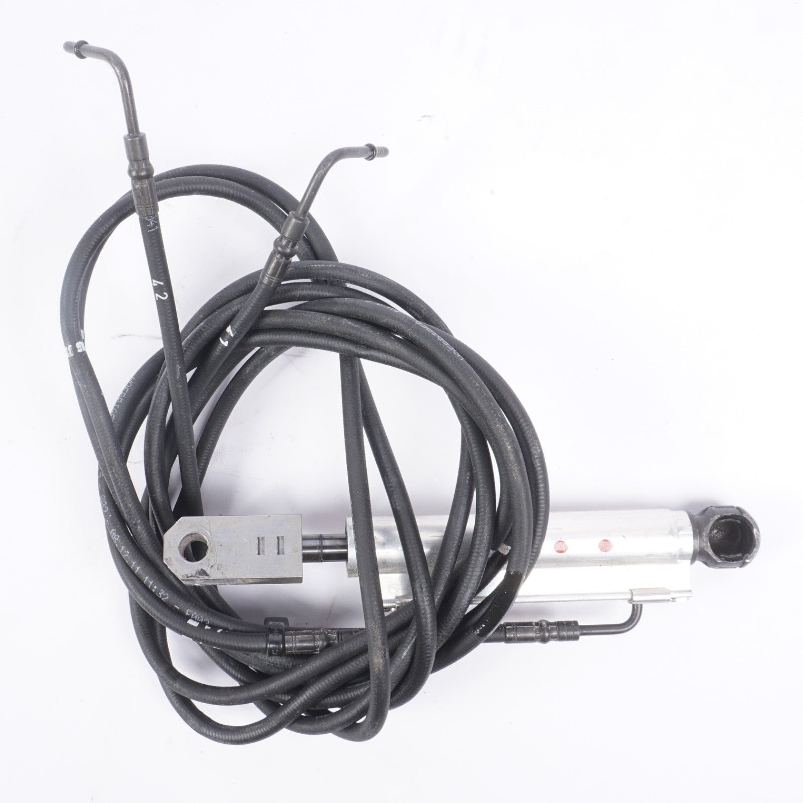 08-13 BMW E93 328I 335I M3 CONVERTIBLE TOP LEFT HYDRAULIC SHOCK LINE 11 & 12