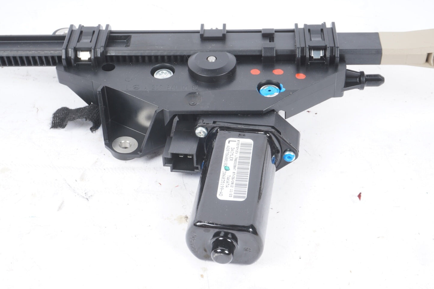 10-17 Mercede W207 E350 E550 E400 Convertible Left Seat Belt Feeder Motor 27k