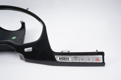 11-17 AUDI A8 A8L S8 DASH INSTRUMENT CLUSTER COVER PANEL TRIM OEM