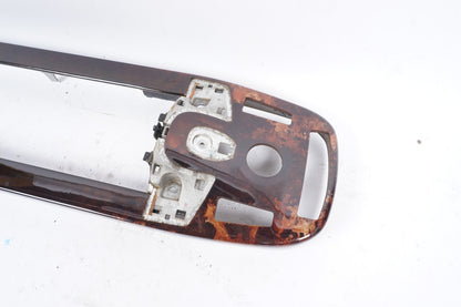 07-09 Mercedes W221 S600 S550 Center Console Trim Bezel Wood 2216800434 OEM