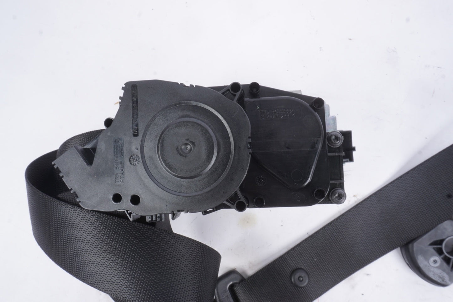 10-13 Mercedes W221 S400 S63 AMG Front Right Side Seat Belt Seatbelt Black Oem