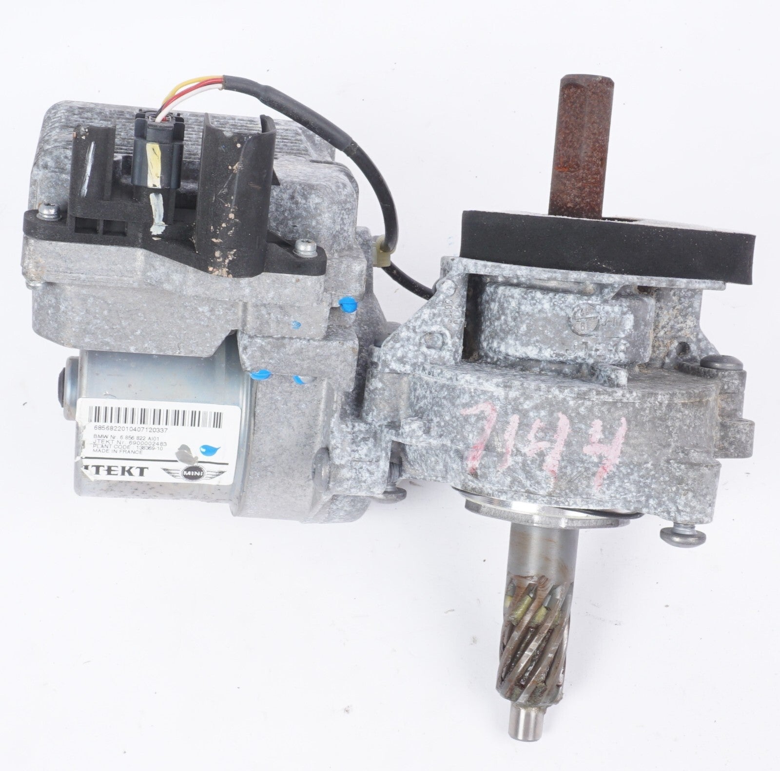 2014 - 2018 Mini Cooper Steering Gear Electric Motor 6856822 *Broken Plug* OEM