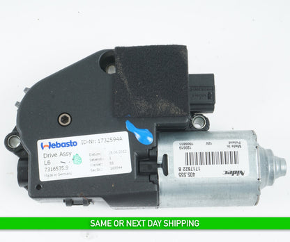 2012-2018 BMW 650i 640i COUPE SUN ROOF MOTOR 7316535 OEM