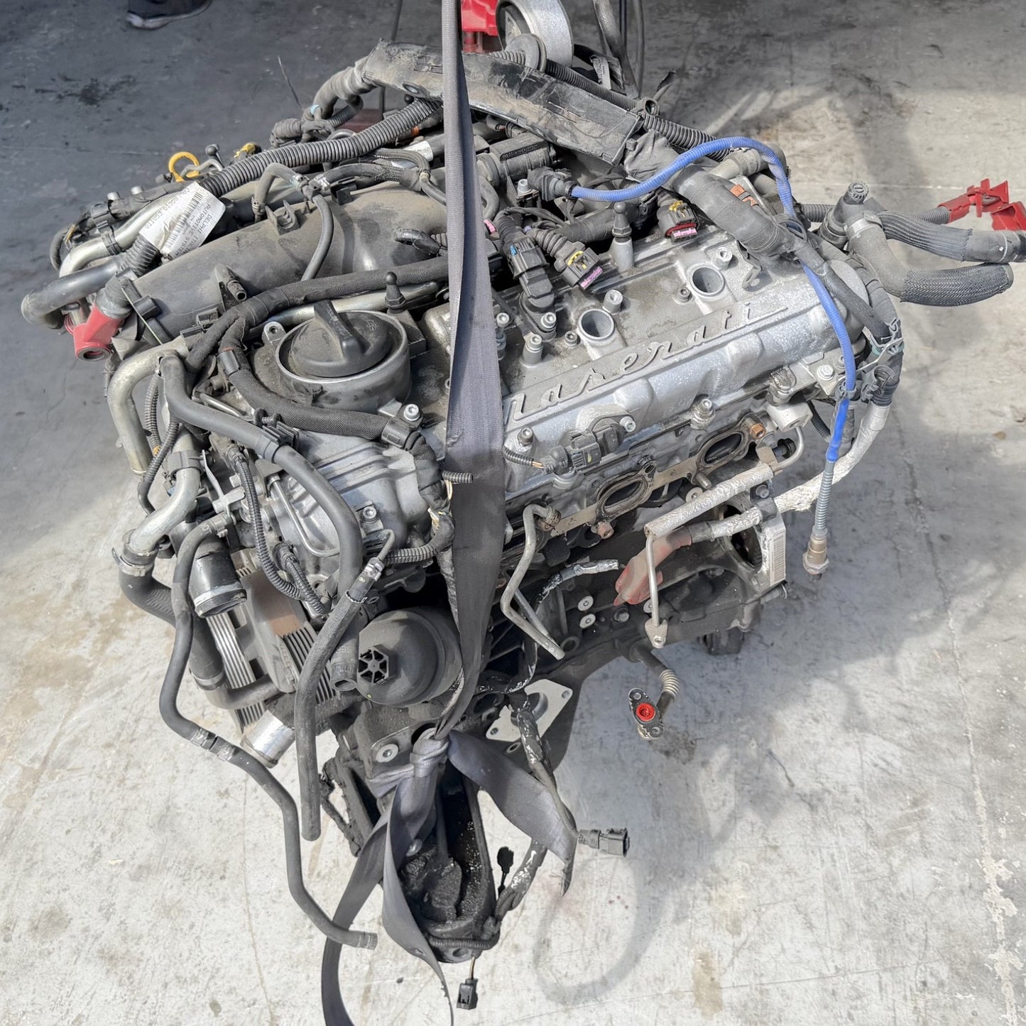 14-17 MASERATI GHIBLI M157 SQ4 3.0L  AWD A/T TWIN TURBO ENGINE 120K