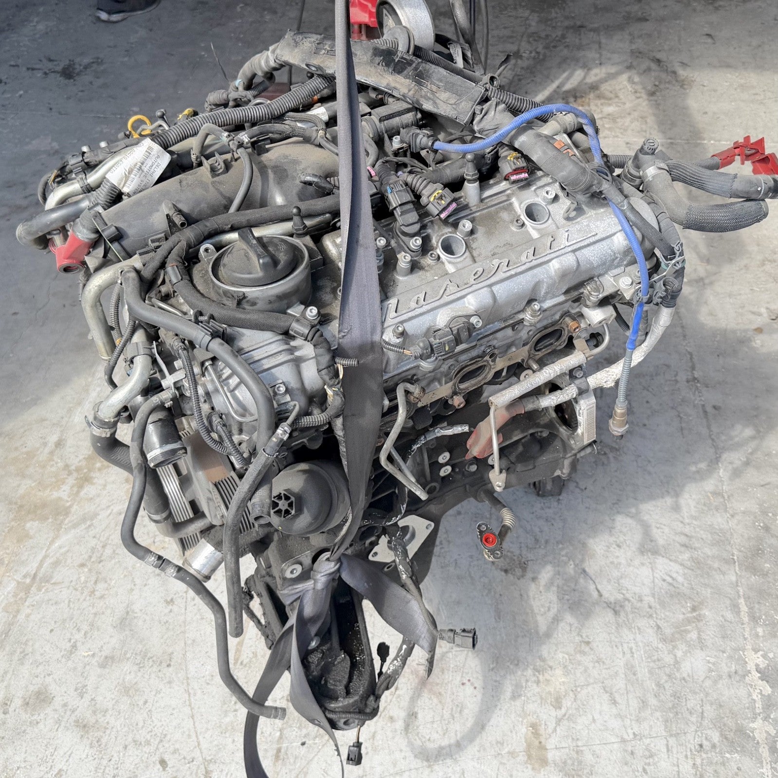 14-17 MASERATI GHIBLI M157 SQ4 3.0L  AWD A/T TWIN TURBO ENGINE 120K