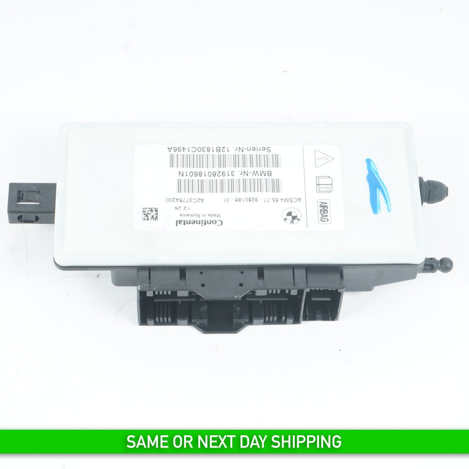 2012 - 2018 BMW 650i 640i CONTROL MODULE COMPUTER 9280186  OEM