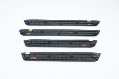 2013-2018 HYUNDAI SANTA FE DOOR SILL SCUFF PLATE TRIM FRONT & REAR OEM