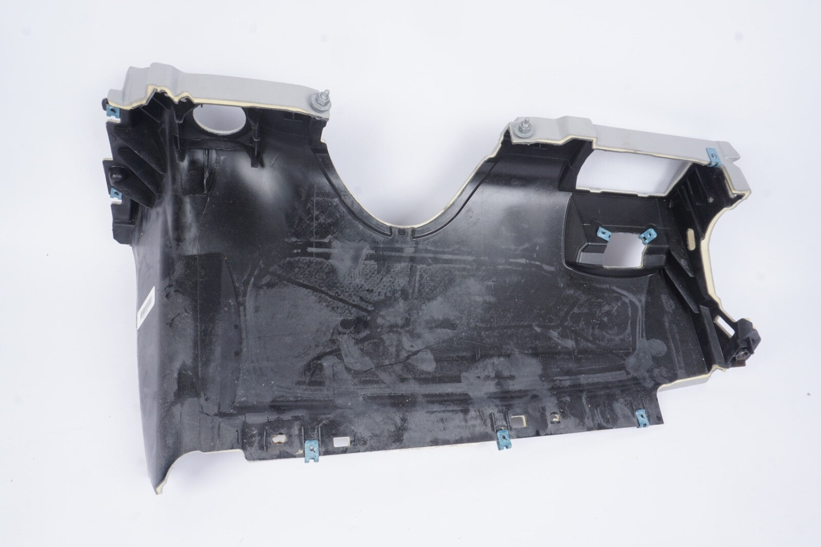 06-11 Mercedes W164 ML350 Front Left Side Lower Dash Knee Trim Cover Gray  OEM