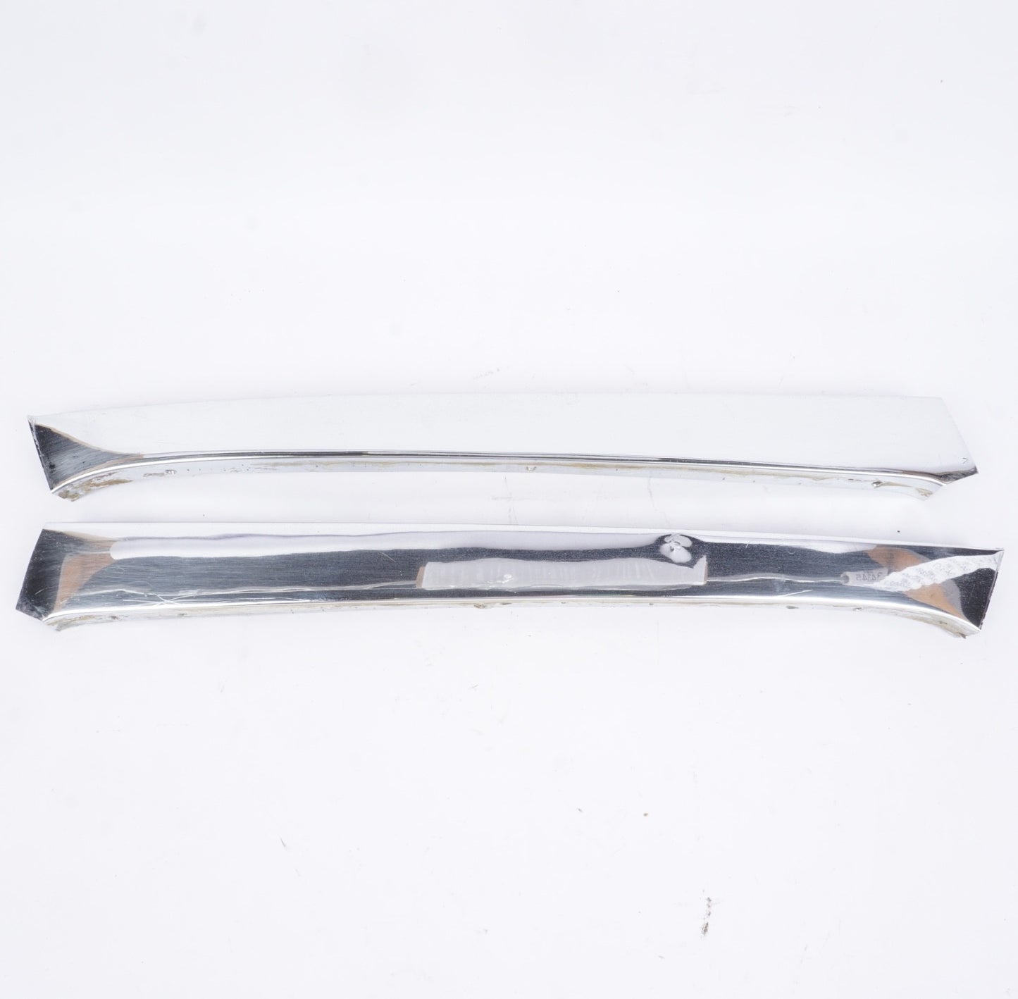 Mercedes W113 Cabrio Chrome Molding Pair Moldings