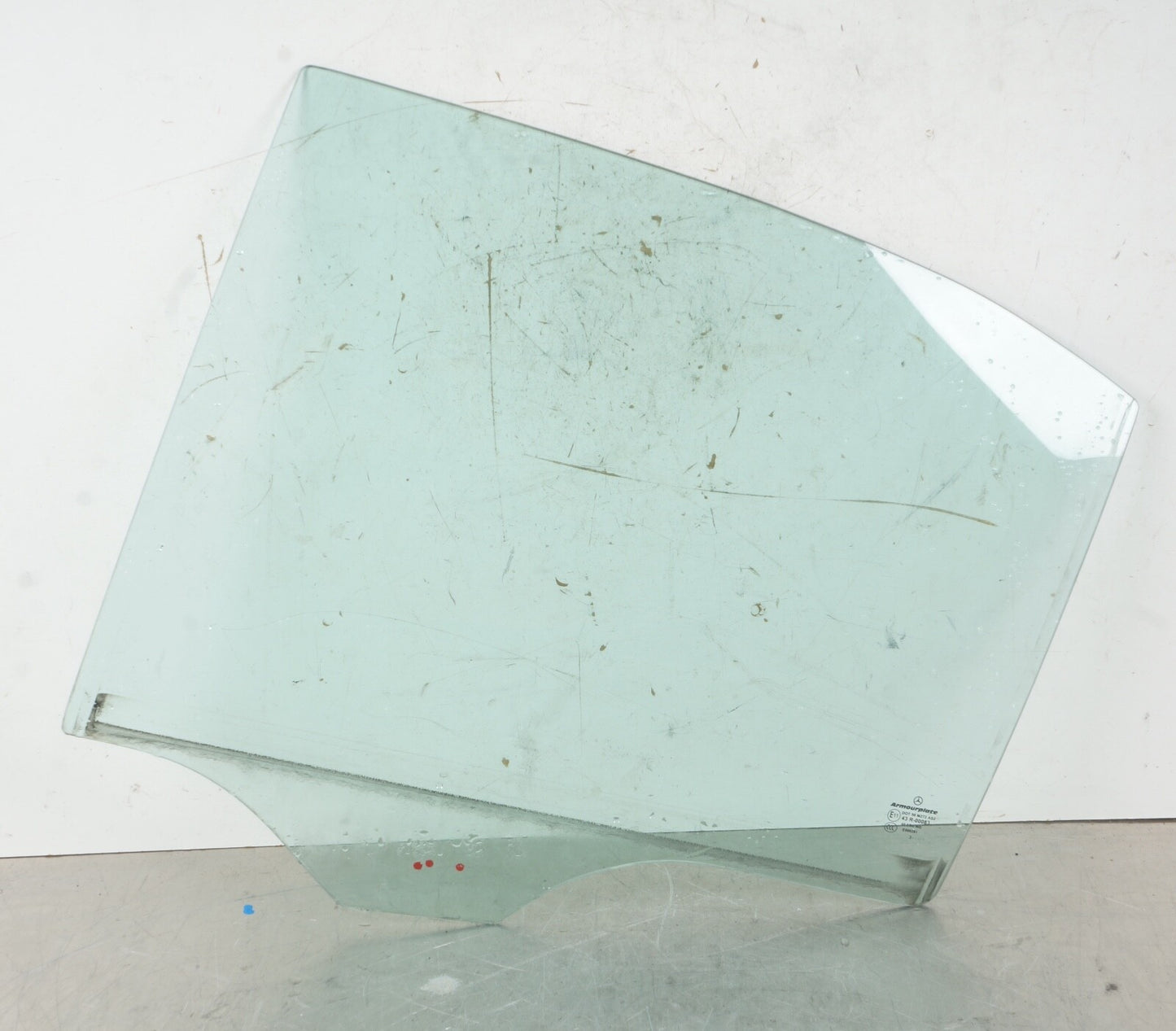 08-14 Mercedes C200 C250 C300 C350 Rear Left Driver's Side Door Window Glass