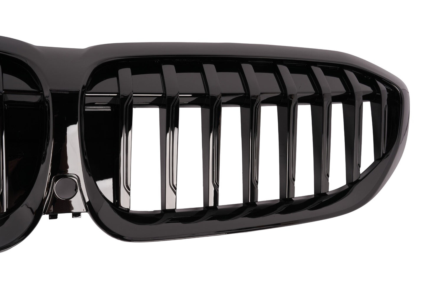 For 2019 BMW 330i Sedan Grille Grill Gloss Black W/Camera Option