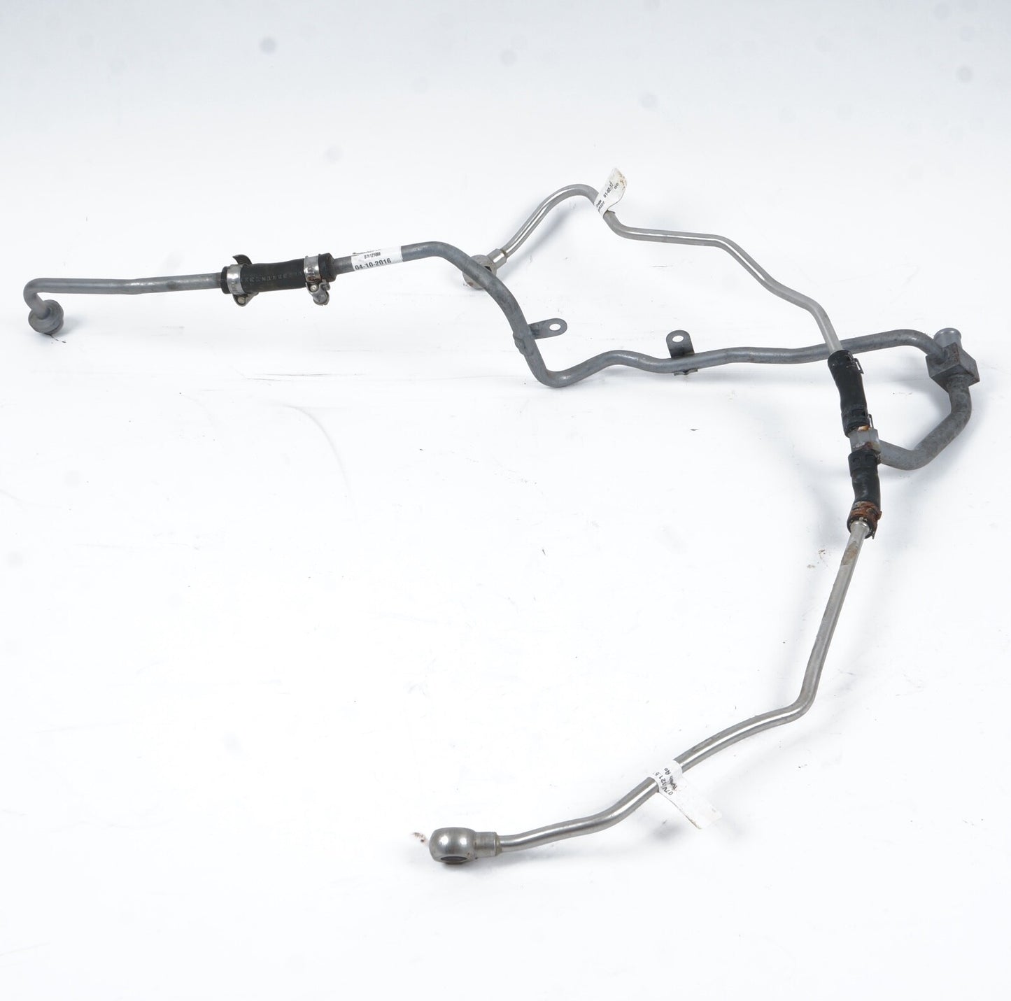2016-20 BENTLEY MULSANNE LEFT TURBO CHARGER LINE OIL HOSE COOLANT PIPE