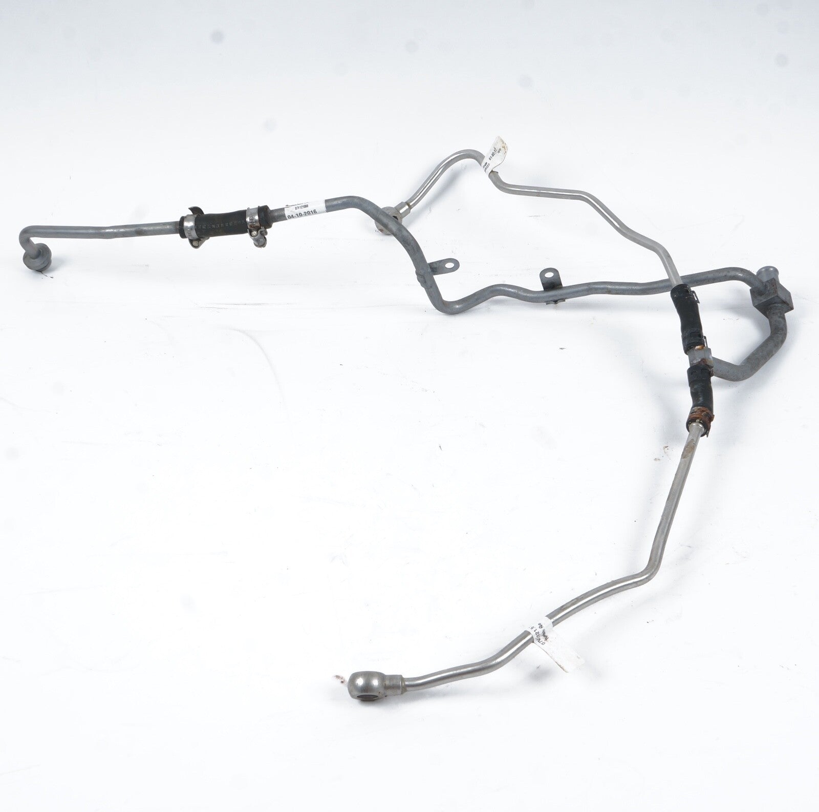 2016-20 BENTLEY MULSANNE LEFT TURBO CHARGER LINE OIL HOSE COOLANT PIPE