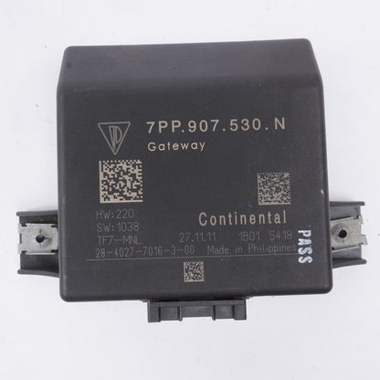 2011-2014 PORSCHE CAYENNE - Gateway Control Module / Computer 7PP907530N