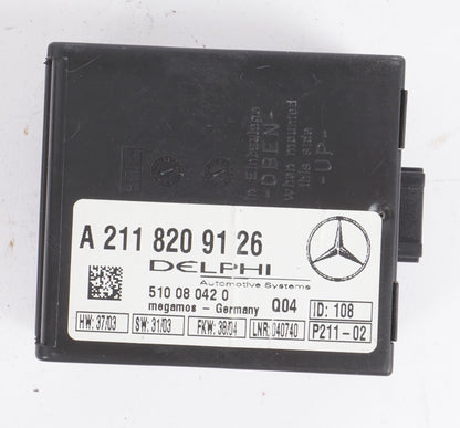 Mercedes R230 SL500 S430 E320 Anti Theft Alarm Module 2118209126 OEM