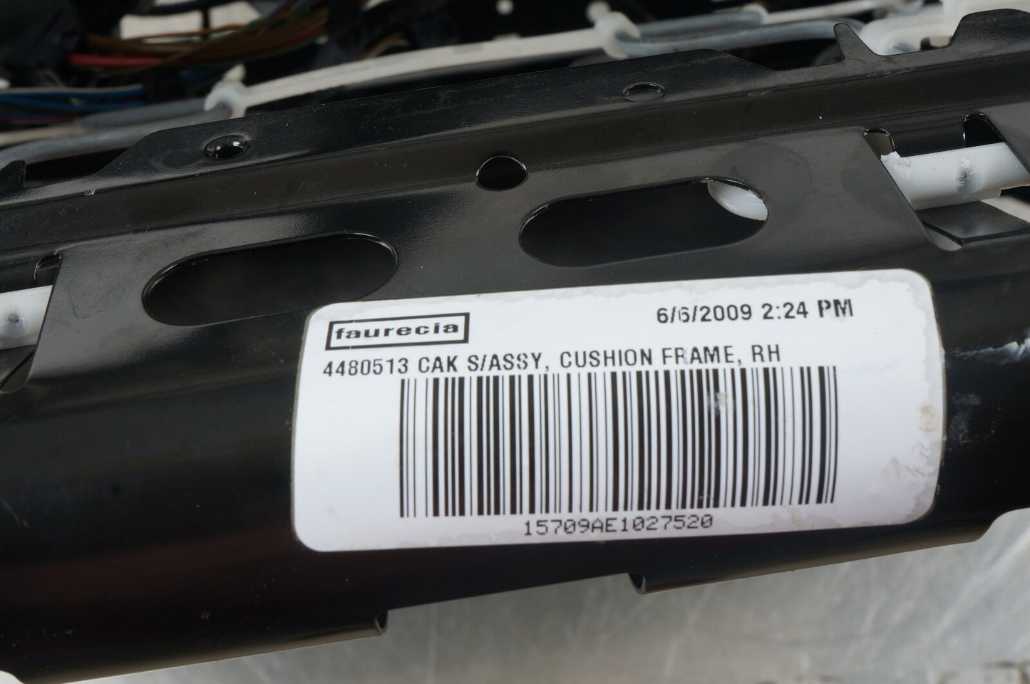 2007-2013 BMW X5 I35 FRONT RIGHT PASSENGER SIDE SEAT FRAME RAIL TRACK MOTOR OEM