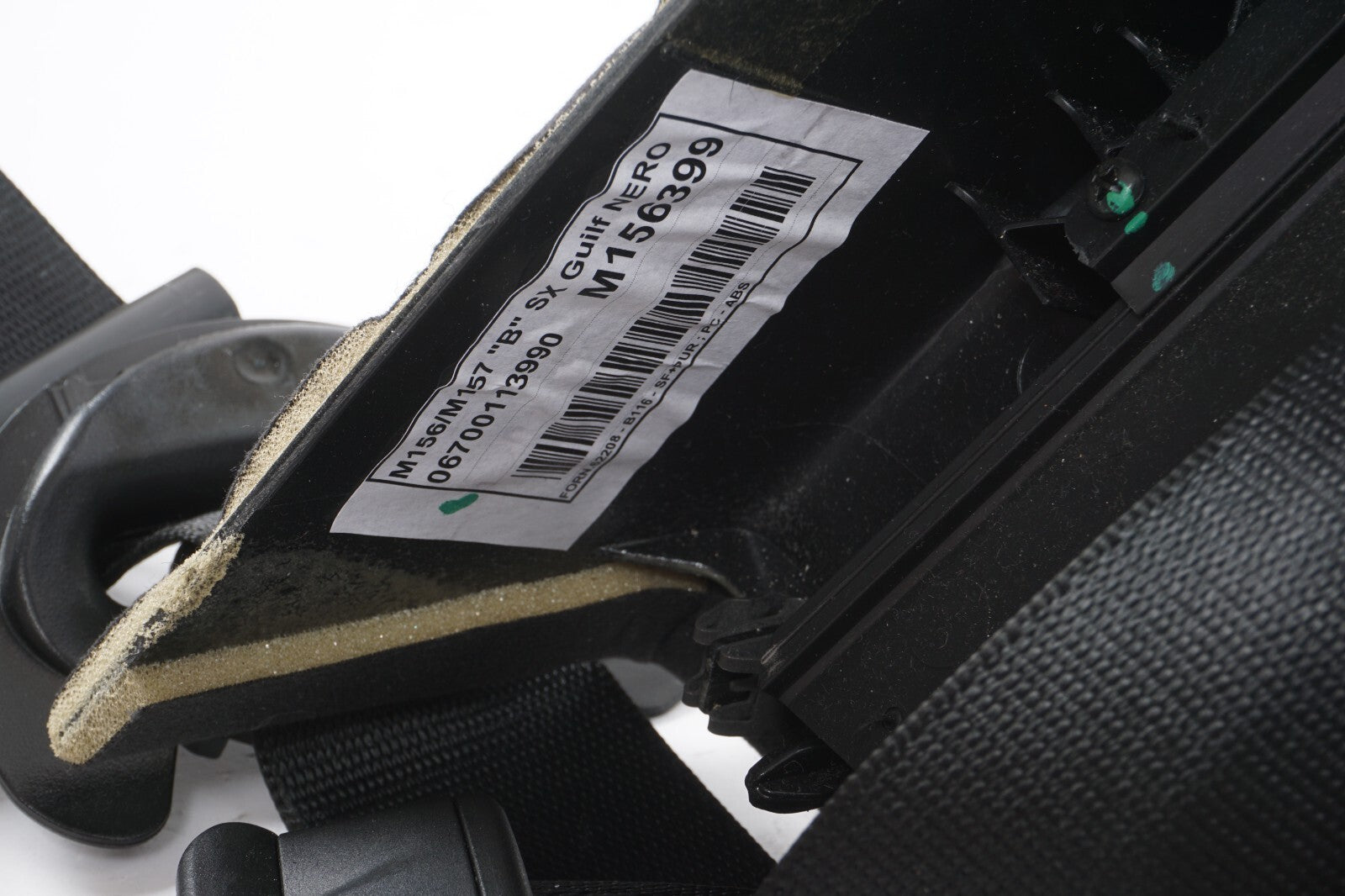 2014-2019 MASERATI GHIBLI FRONT LEFT DRIVER SEAT BELT RETRACTOR ASSY OEM