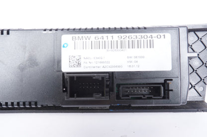 2007 2008- 2013 OEM BMW E92 E93 AC A/C Climate Control Switch Panel Black