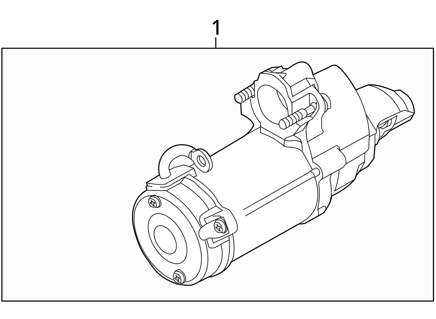 2010-2016 BMW 550i 650 750i X5 N63 Engine Starter Motor F01 F06 F07 F10 E70 OEM