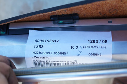 2007 - 2013 Mercedes Benz S550 W221 Window Sunshade Screen Roller Blind Rear