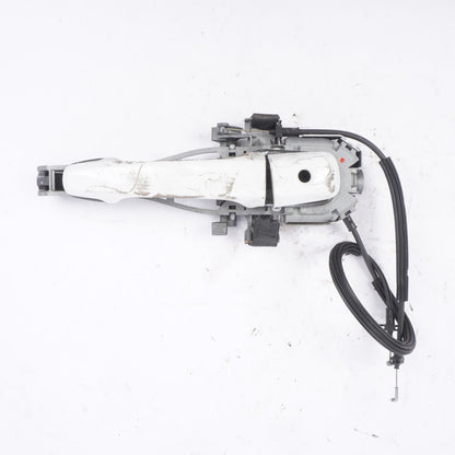 06-13 Volvo C70 Front LEFT  DRIVER Side Exterior Door Handle Trim White Oem