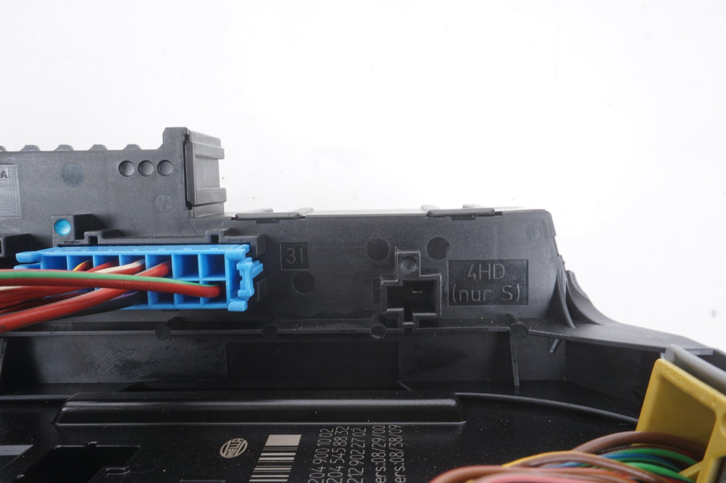 08-14 Mercedes-Benz C300 Rear SAM Fuse Box Relay 2049001002 OEM
