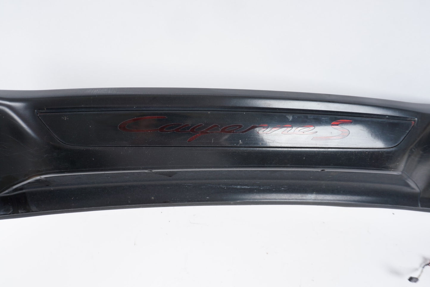2011 - 2014 PORSCHE CAYENNE REAR TAILGATE TRUNK SPOILER WING W/ THIRD BRAKE OEM
