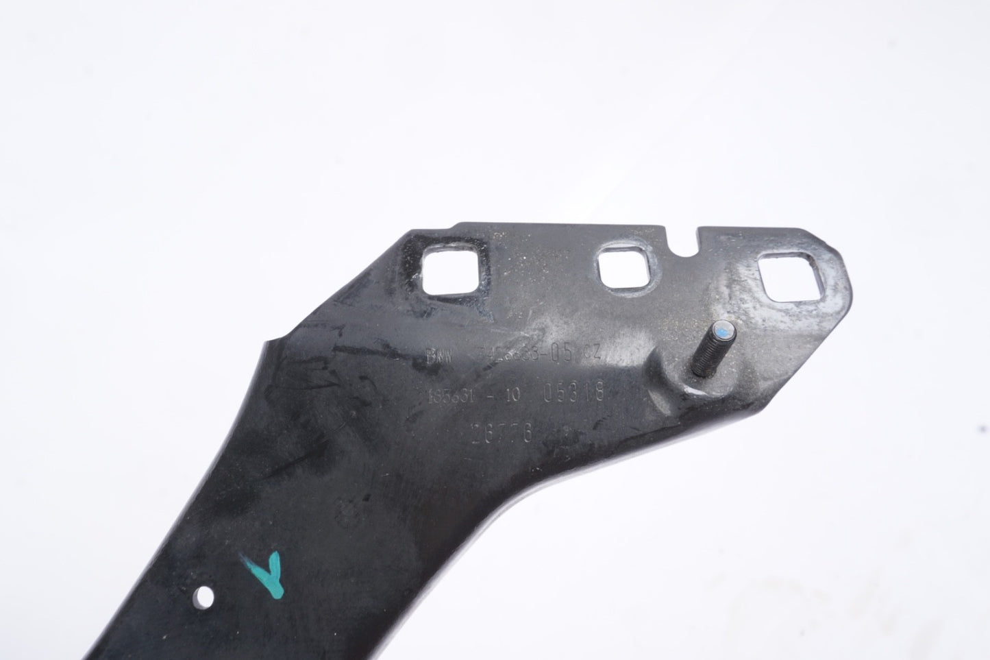 2016 - 2022 BMW X1 X2 FRONT LEFT DRIVER HEADLIGHT SUPPORT MOUNT BRACKET (BLACK)