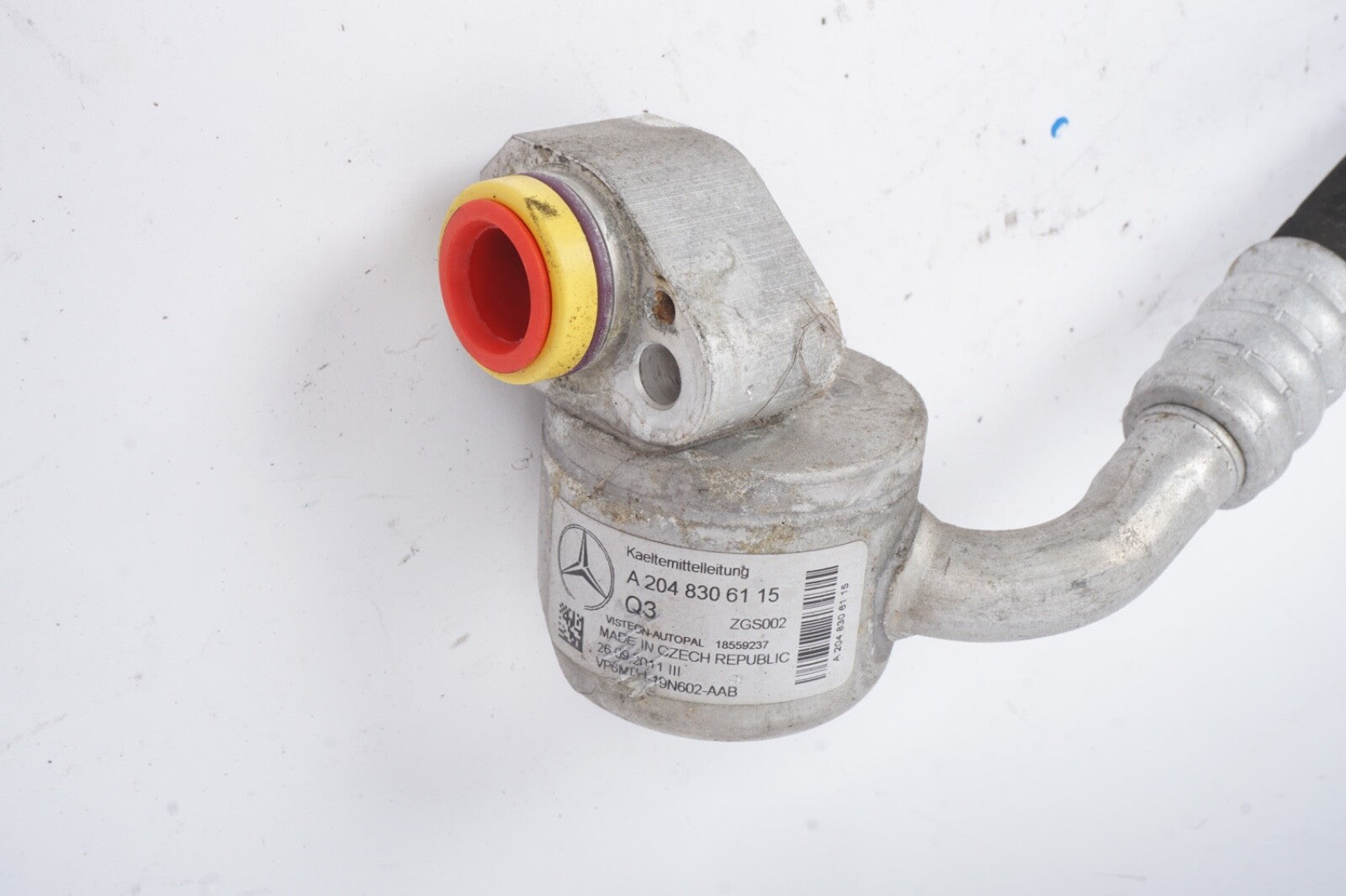 2012 - 2013 Mercedes W204 C250 E350 M271 AC A/C Air Conditioning Line Pipe Hose