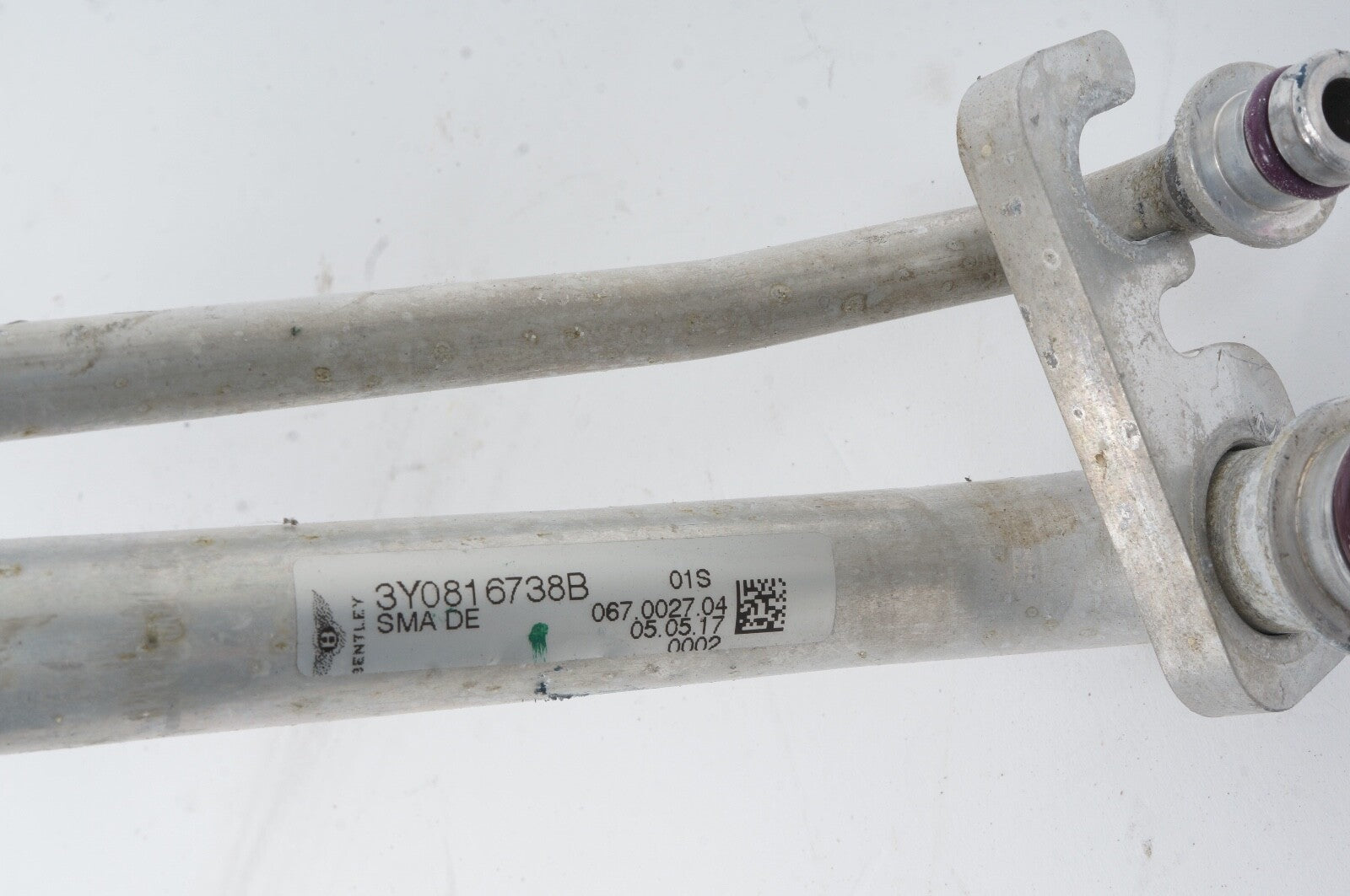 2010 - 2020 Bentley Mulsanne HVAC Heater Coolant Water Line Hose Pipe