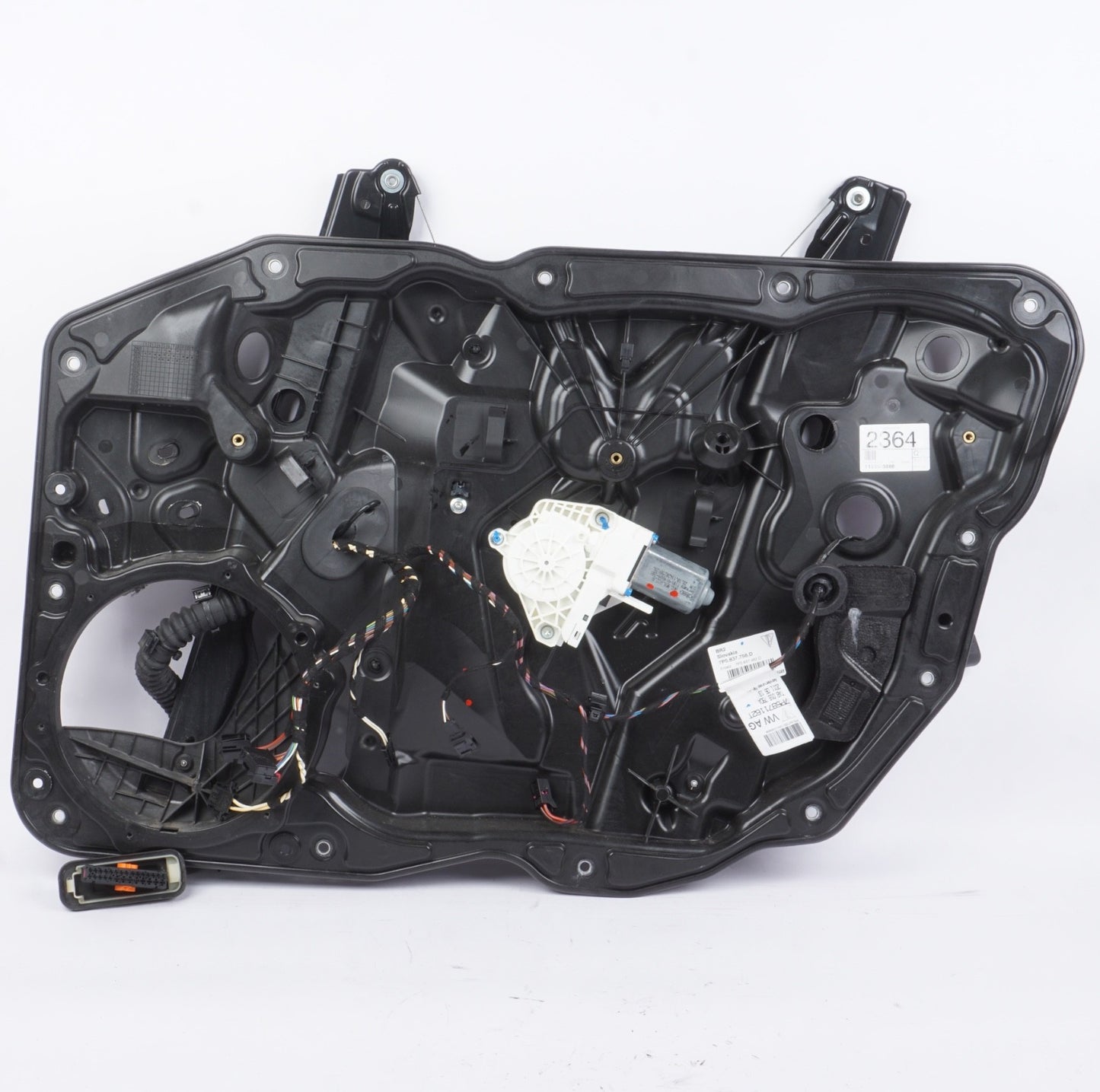 2011-2018 PORSCHE CAYENNE FRONT RIGHT DOOR WINDOW REGULATOR W/ CARRIER OEM